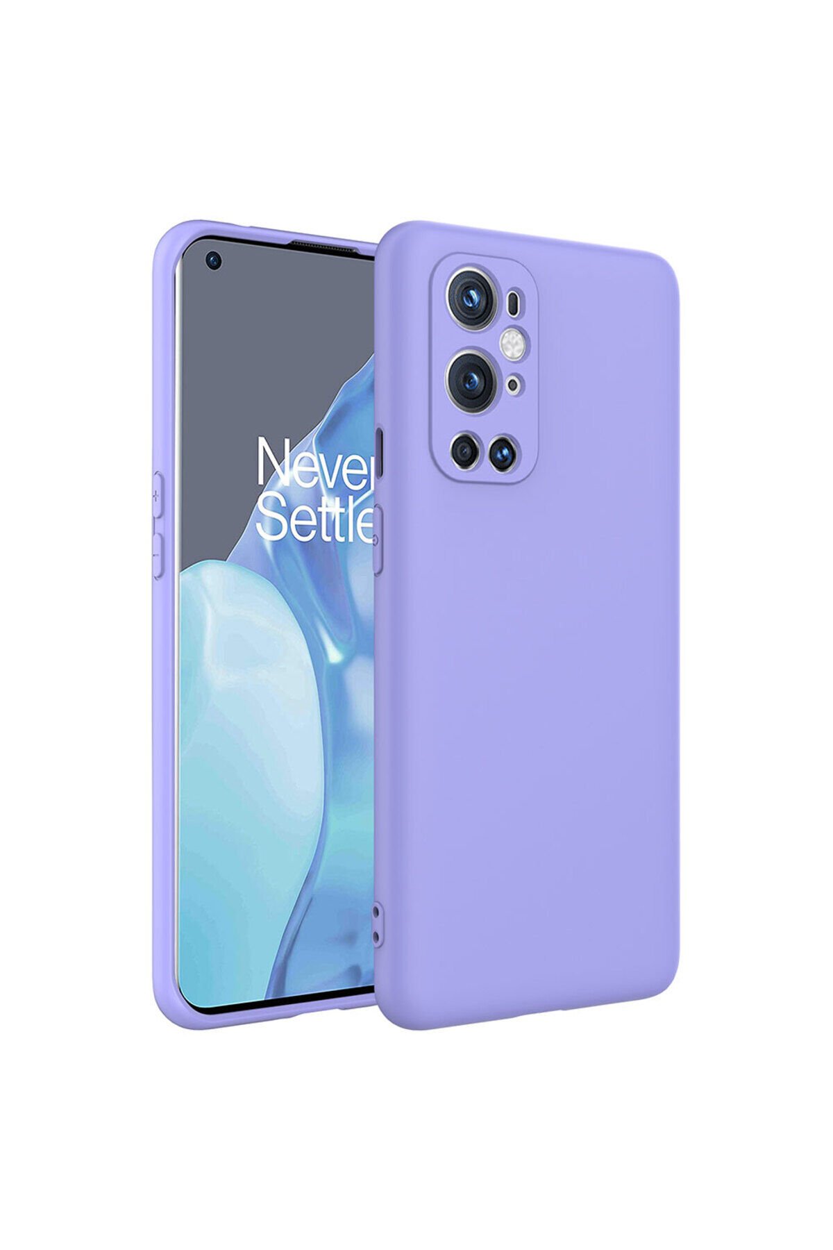 One Plus 9 Pro Kılıf NXAR Mara Lansman Kapak - Lila Lila