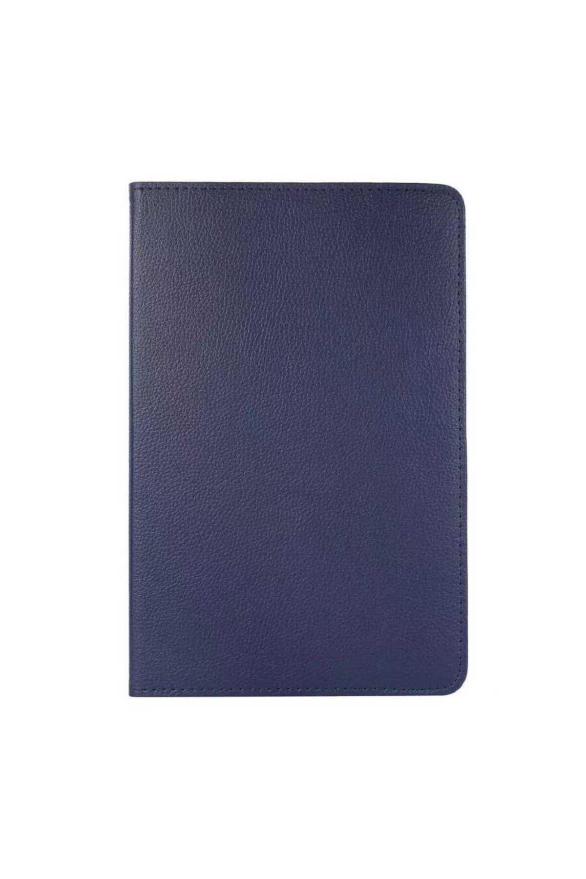 Galaxy Tab A8 10.5 SM-X200 (2021) Uyumlu BSAY Dönebilen Standlı Kılıf-Mor Siyah