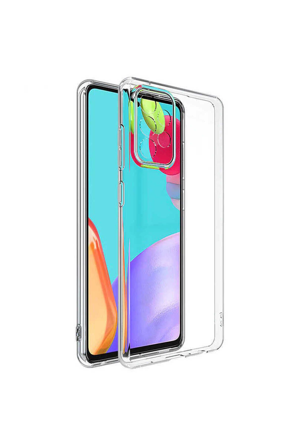 Galaxy A32 5G Kılıf BSAY Süper Silikon Kapak - Renksiz Renksiz