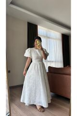 Sırt Detaylı Arkası Bağlamalı Fisto Elbise