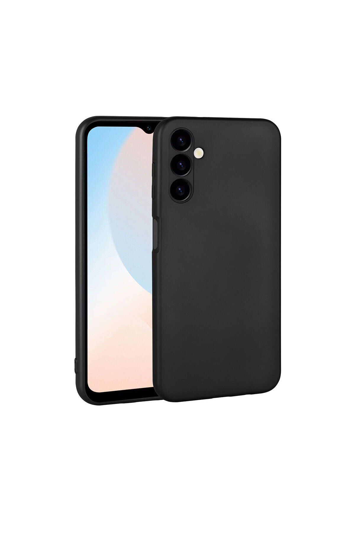Galaxy A24 Kılıf BSAY Premier Silikon Kapak - Siyah Siyah