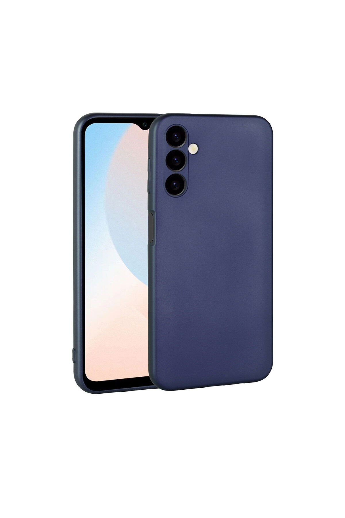 Galaxy A24 Kılıf BSAY Premier Silikon Kapak - Siyah Lacivert