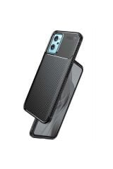 A96 4G Kılıf GZST Negro Silikon Kapak - Siyah Siyah