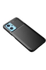 A96 4G Kılıf GZST Negro Silikon Kapak - Siyah Siyah