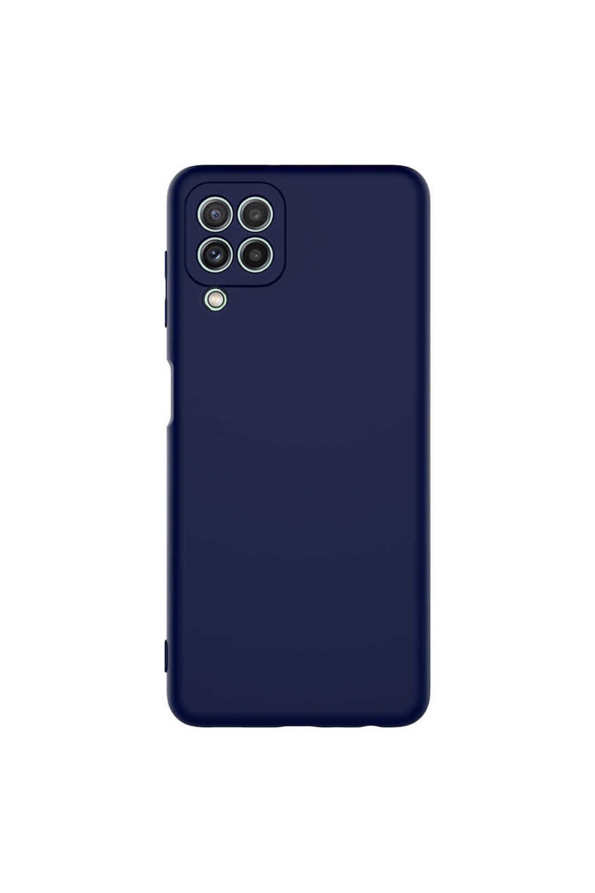 Galaxy M32 Kılıf BSAY Mara Lansman Kapak - Koyu Yeşil Lacivert