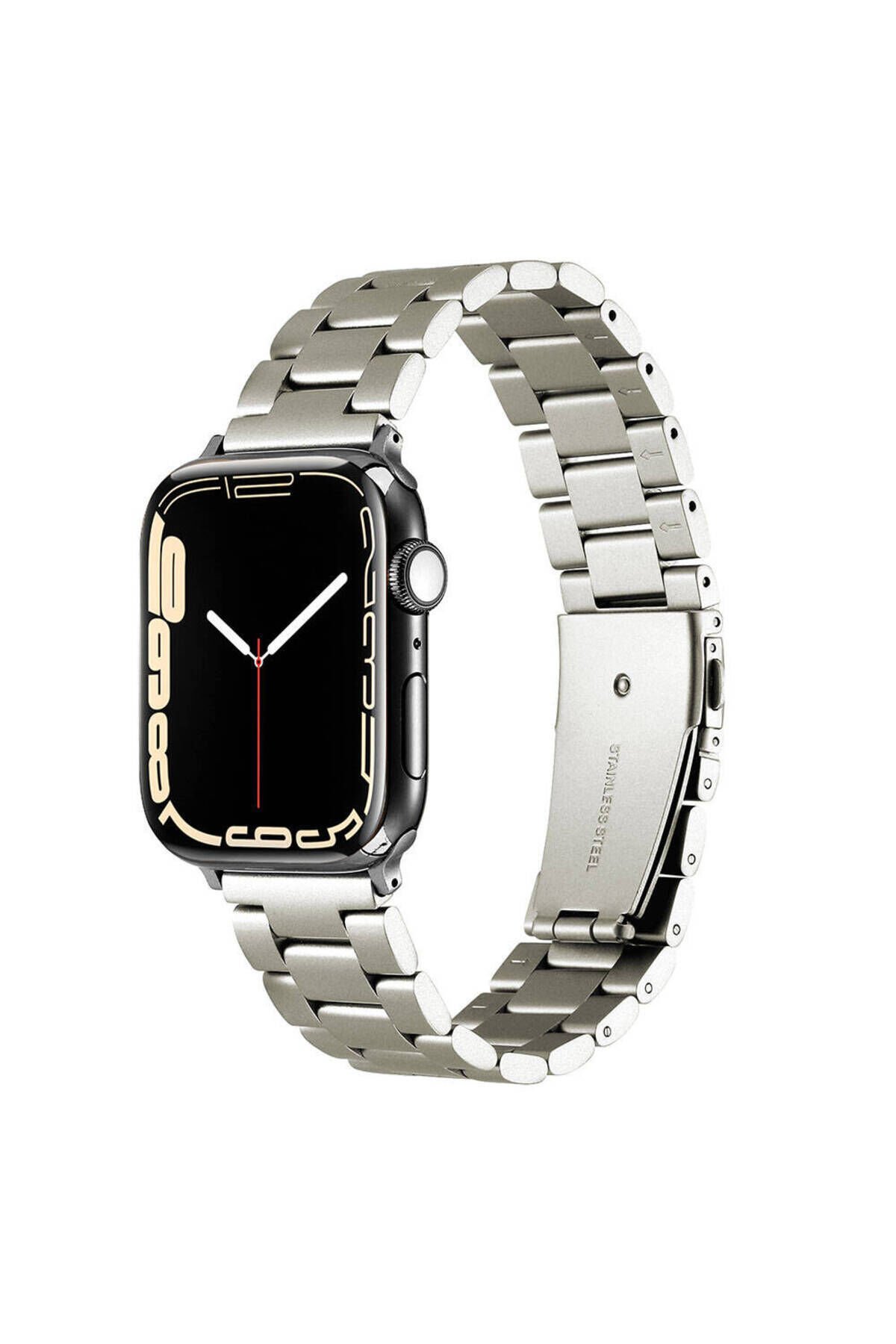 Watch 42mm Uyumlu KRD-93 Metal GZST Kordon-Titanyum