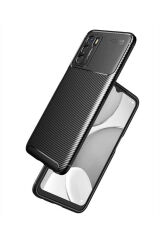 A16 Kılıf BSAY Negro Silikon Kapak - Siyah Siyah