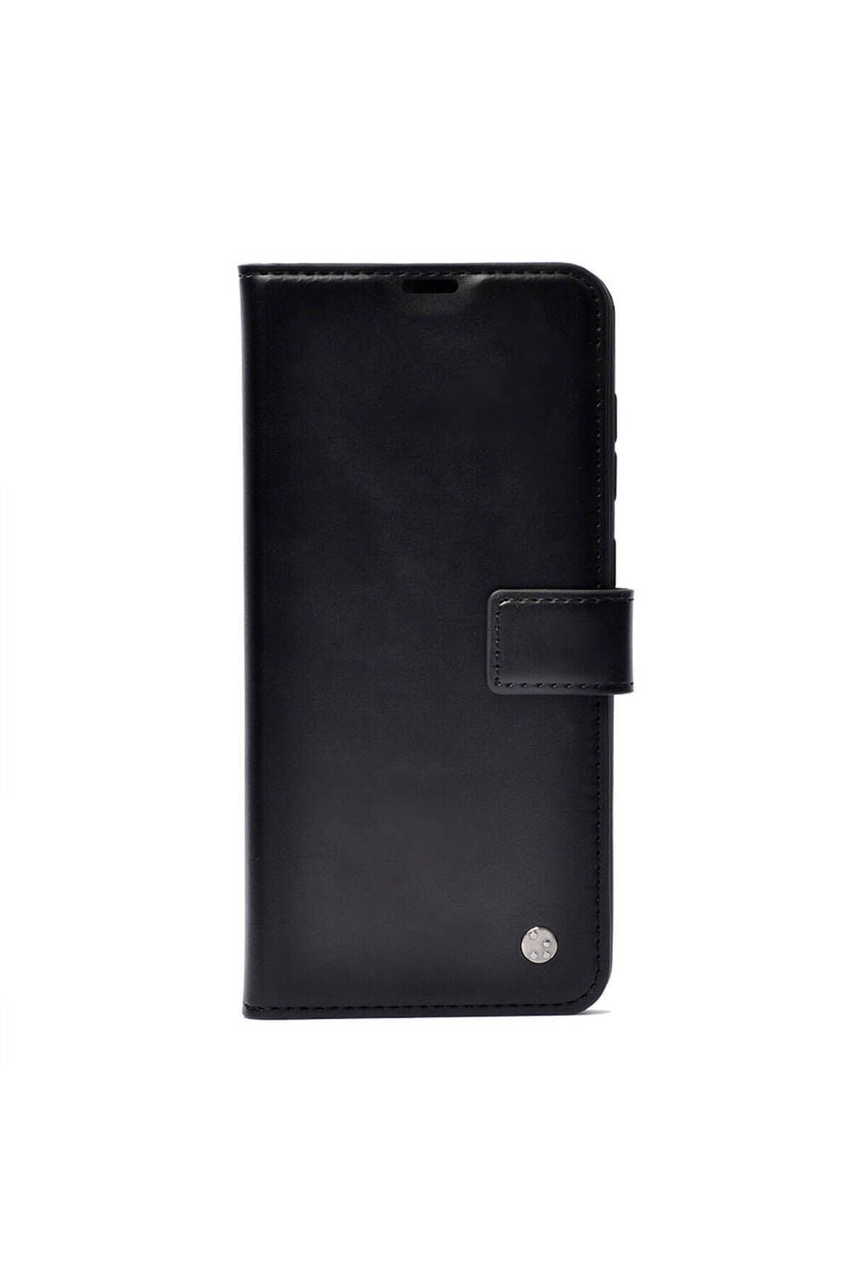 Poco X6 Pro Kılıf BSAY Kar Deluxe Kapaklı Kılıf - Siyah Siyah