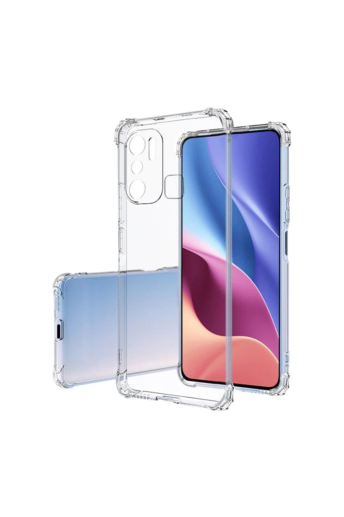 İnfinix Hot 20i Kılıf BSAY 2mm Anti Shock Silikon - Renksiz Renksiz
