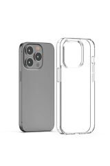 iPhone 15 Pro Uyumlu BSAY Coss Kılıf-Renksiz Renksiz