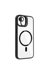 iPhone 16E Kılıf Standlı ve Kamera Lens Hediyeli M-Safe Şarj Özellikli ZPRB Etro Kapak - Desert Tita