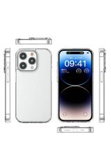 iPhone 15 Pro Uyumlu BSAY Coss Kılıf-Renksiz Renksiz