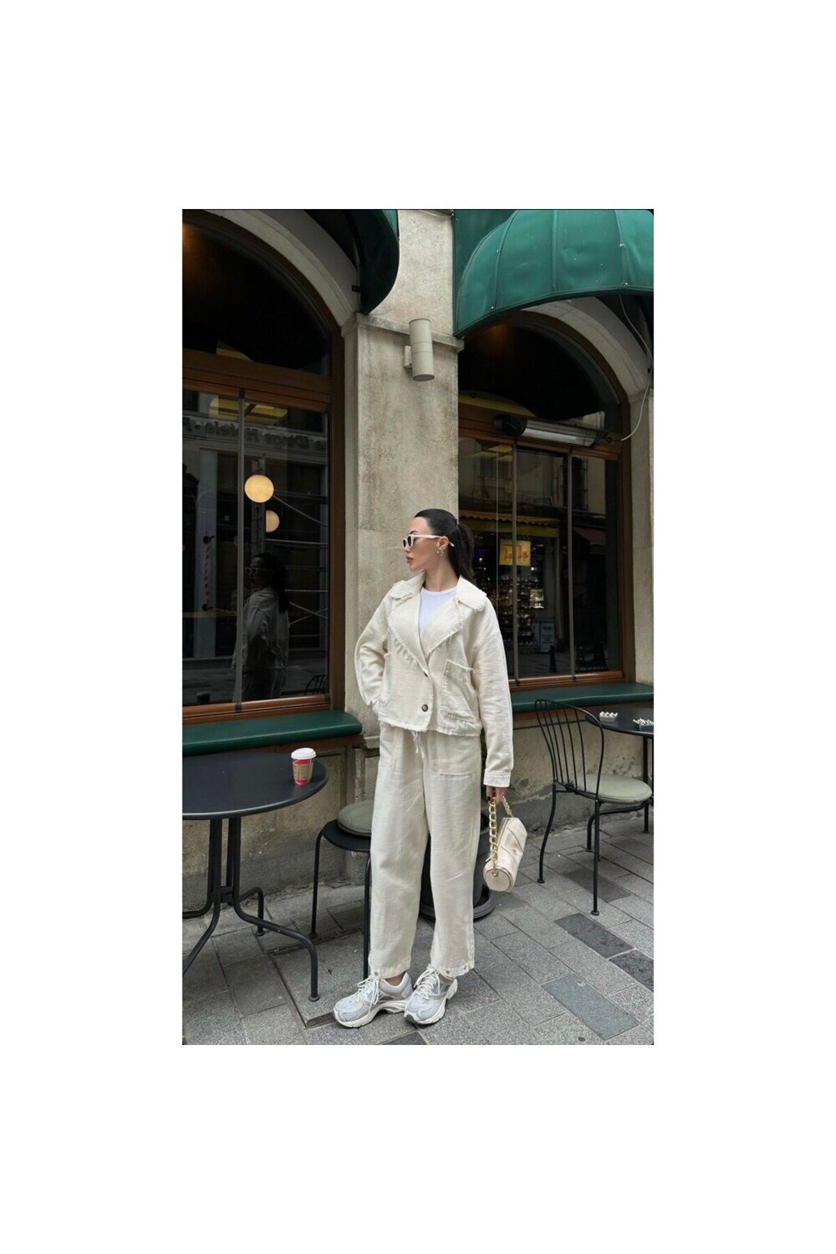 Keten Takım Bej - L