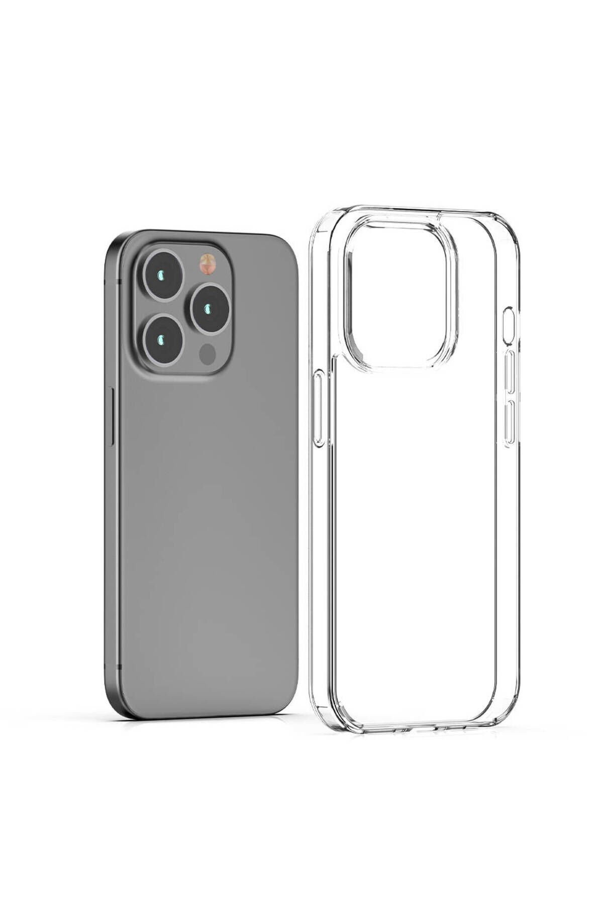iPhone 15 Pro Max Uyumlu BSAY Coss Kılıf-Renksiz Renksiz