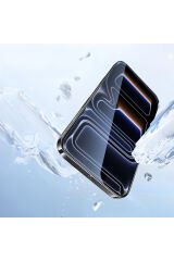 iPhone 17 Pro BSAY 2.5D Oliv HD Temperli Cam Ekran Koruyucu + Kolay Uygulama Aparatı - Şeffaf