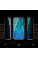 Oppo AX7 Uyumlu BSAY New 5D Privacy Temperli Ekran Koruyucu