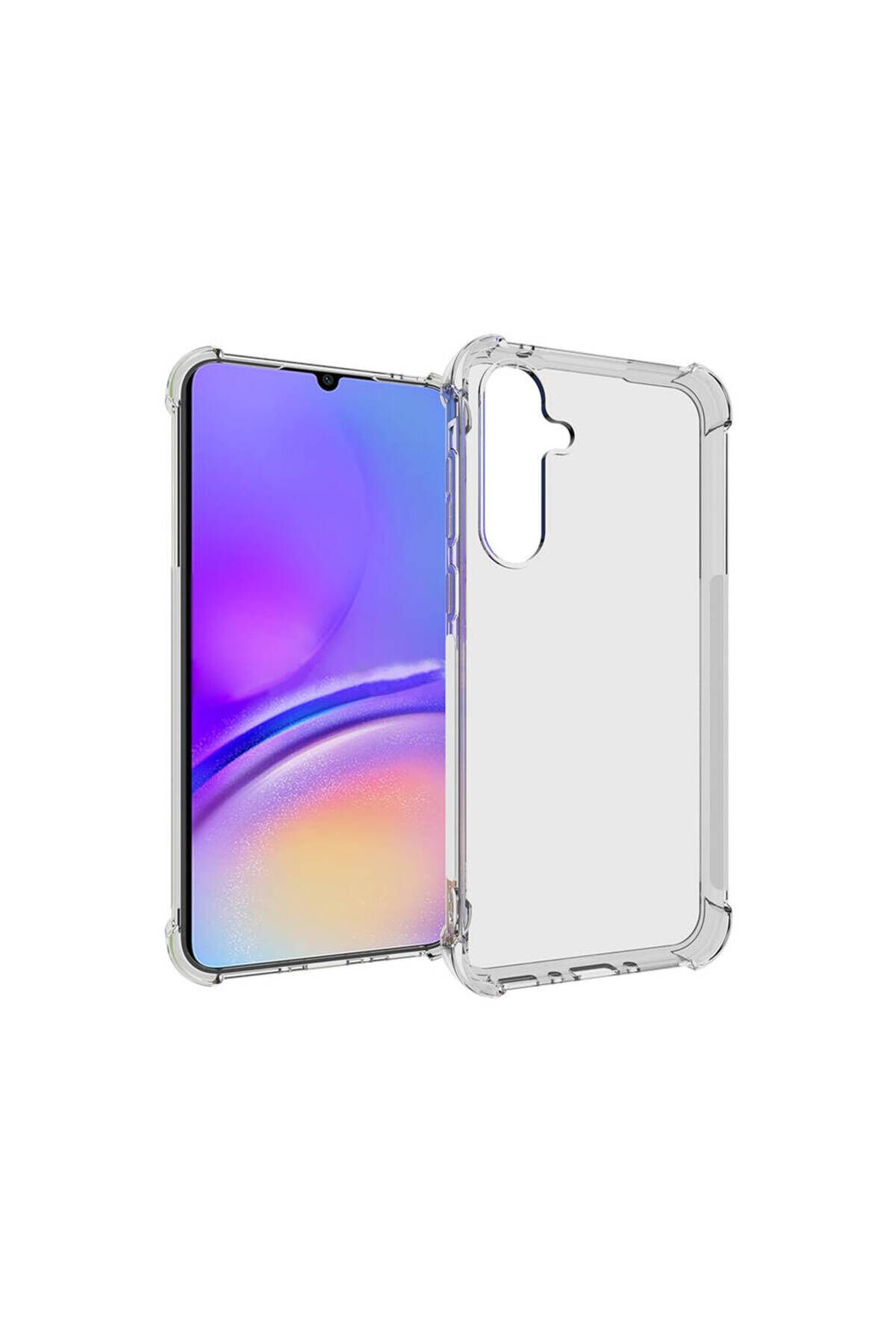 Galaxy A35 Kılıf BSAY Nitro Anti Shock Silikon - Renksiz Renksiz
