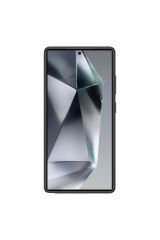 Galaxy S25 Ultra Uyumlu Kılıf BSAY Negro Silikon Kapak-Siyah Siyah