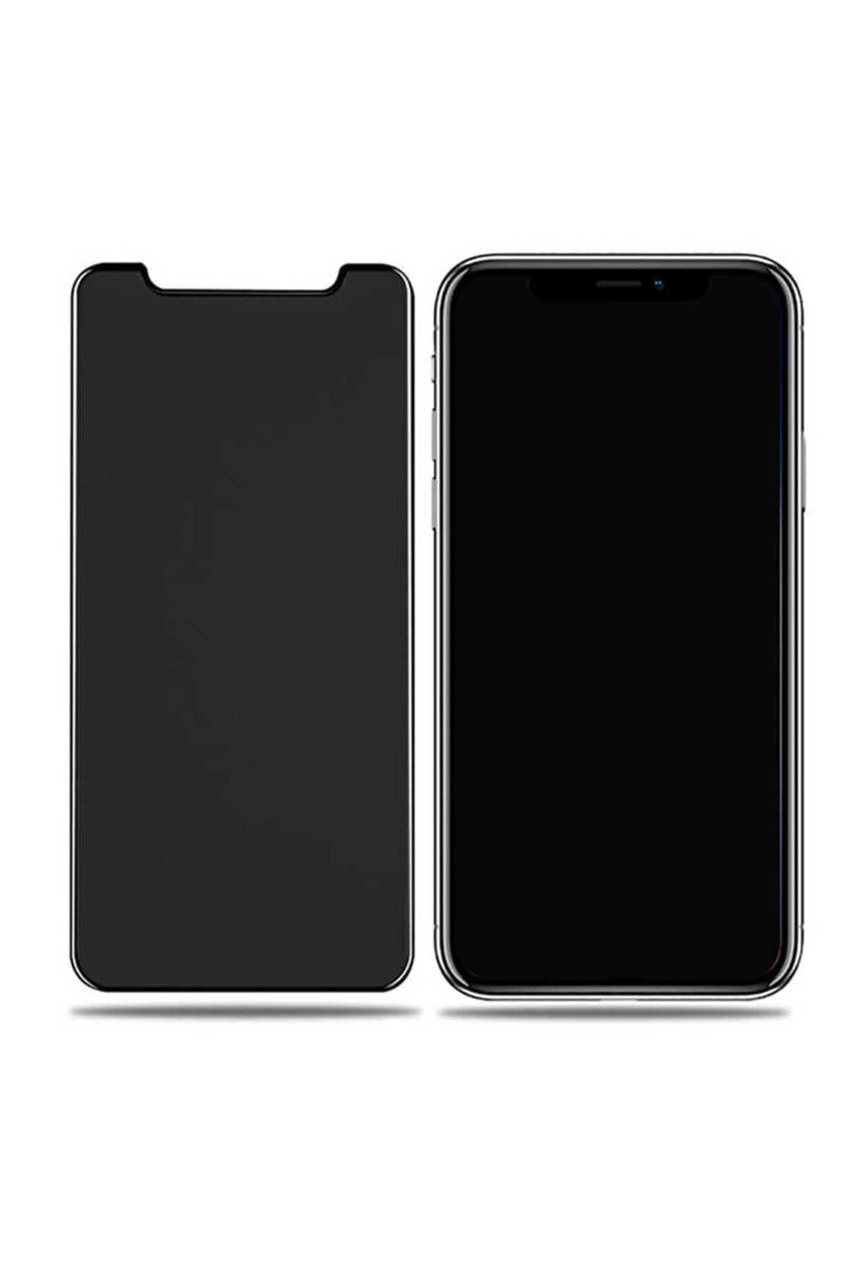 iPhone X Uyumlu BSAY Rika Premium Privacy Temperli Cam Ekran Koruyucu