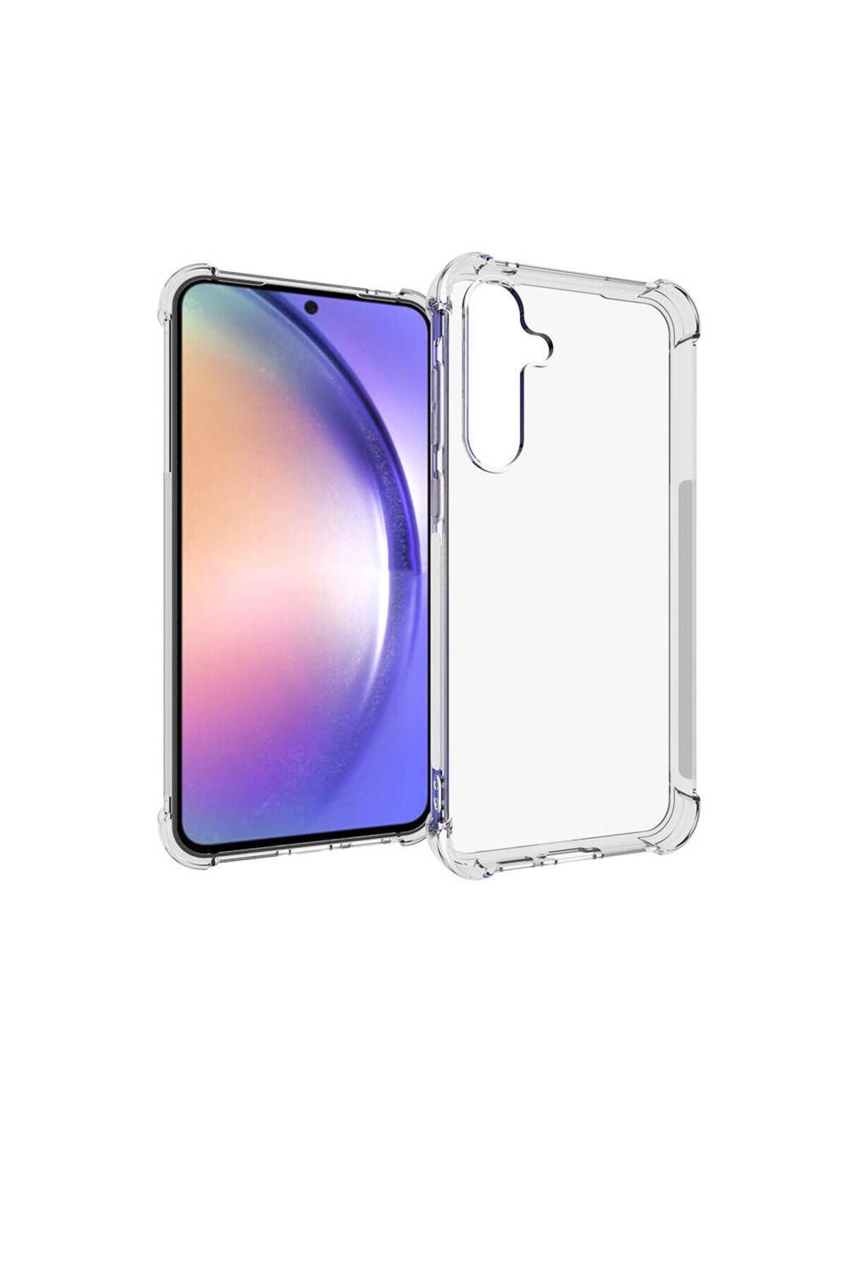Galaxy A55 Kılıf BSAY Nitro Anti Shock Silikon - Renksiz Renksiz