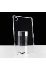 Galaxy Tab A8 10.5 SM-X200 (2021) Kılıf Uyumlu BSAY Tablet Nitro Anti Shock Silikon Kapak-Renksiz Renksiz