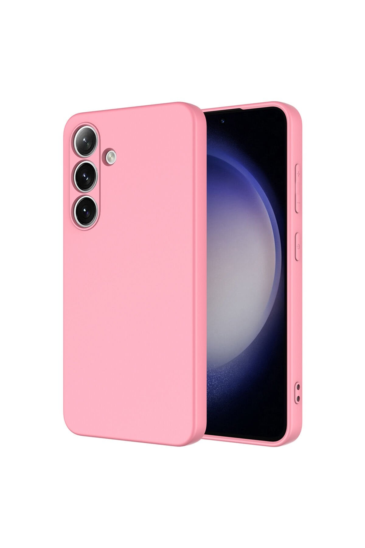 Galaxy S25 Uyumlu Kılıf BSAY Mara Lansman Kapak-Pembe Pembe
