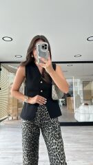 Dore Düğmeli Çelik Yelek