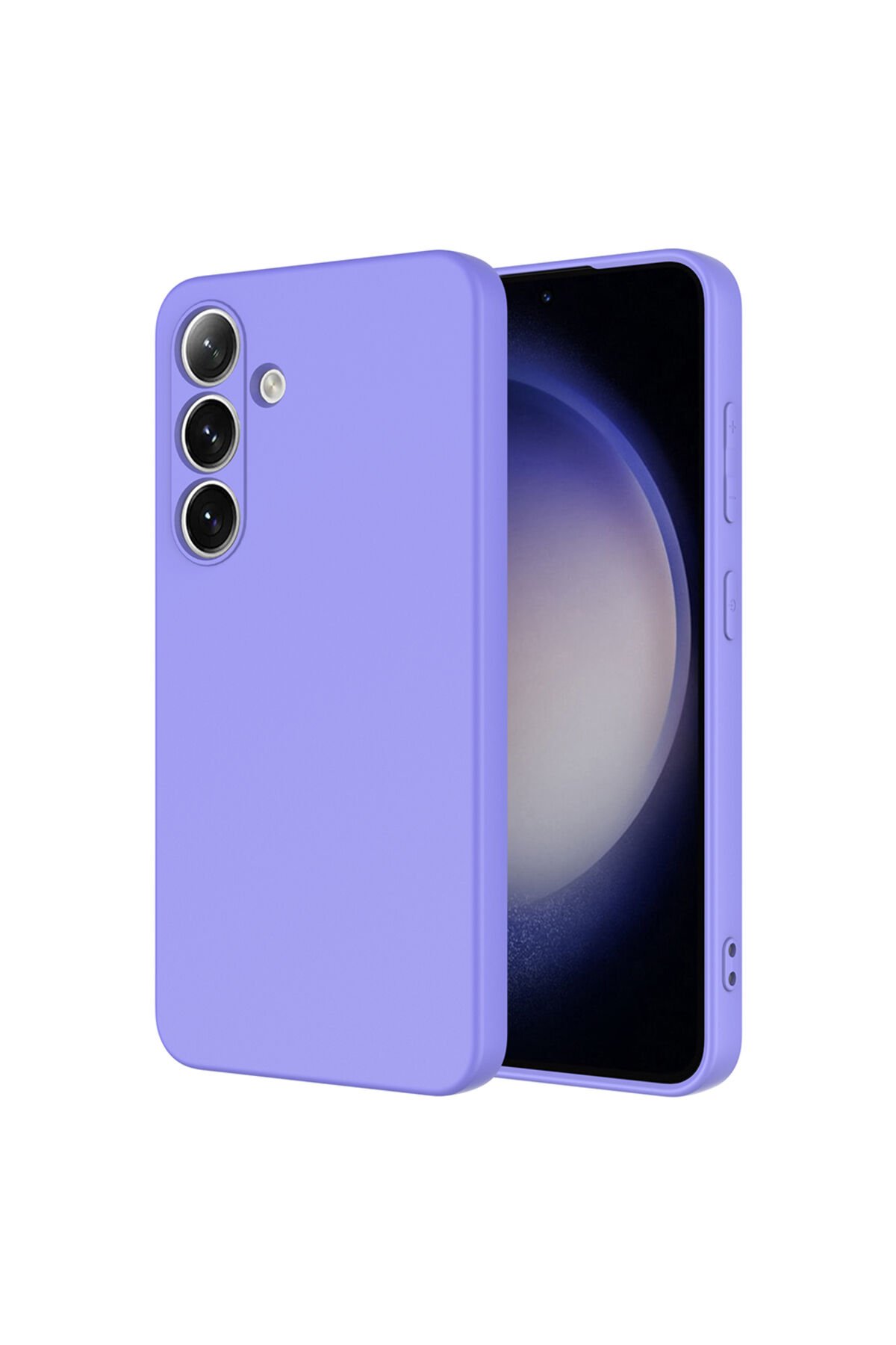 Galaxy S25 Uyumlu Kılıf BSAY Mara Lansman Kapak-Pembe Lila