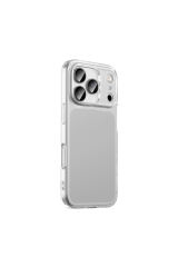 iPhone 17 Pro Kılıf Süper Silikon Kapak - Şeffaf