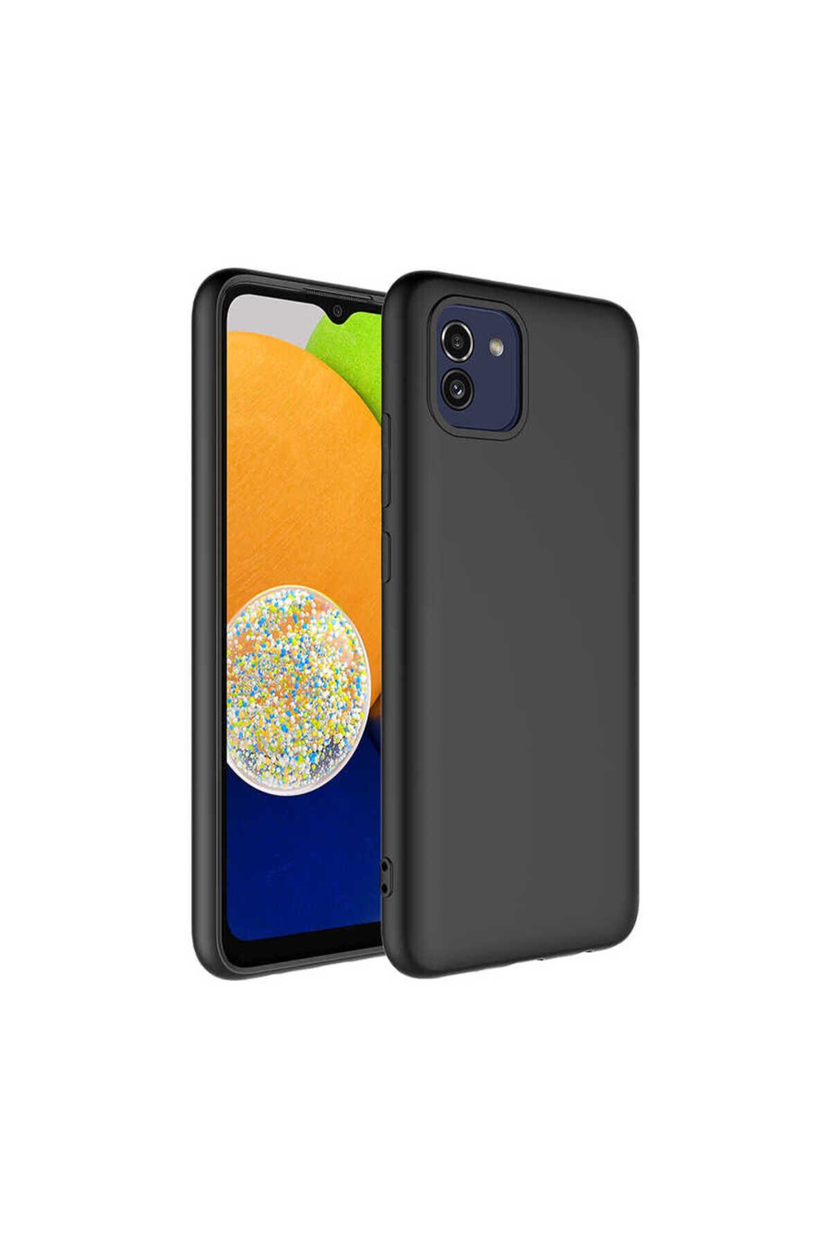 Galaxy A03 Kılıf BSAY Mara Lansman Kapak - Lila Siyah