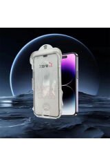 iPhone X Uyumlu BSAY Kolay Uygulama Aparatlı 5D Magic Glass Cam Ekran Koruyucu