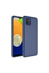 Galaxy A03 Kılıf BSAY Mara Lansman Kapak - Lila Lacivert