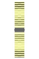 Gear S3 Uyumlu KRD-27 22mm BSAY Kordon-Pembe Siyah