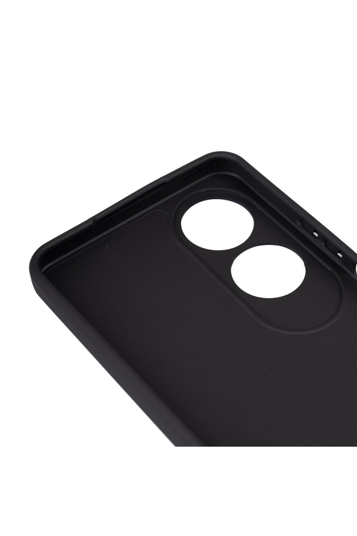 Oppo A60 Uyumlu Kılıf BSAY Biye Silikon-Siyah Siyah