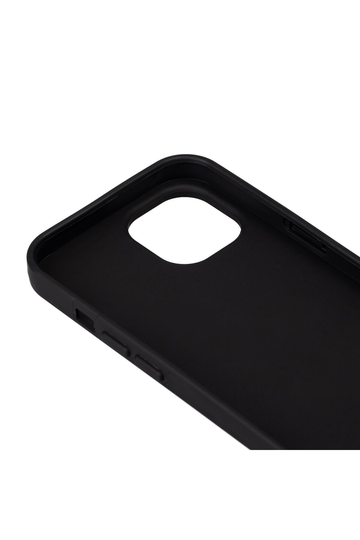 iPhone 15 Uyumlu Kılıf BSAY Biye Silikon-Siyah Siyah