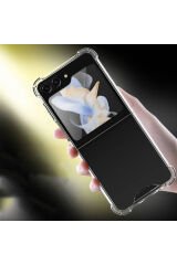 Galaxy Z Flip 5 Uyumlu BSAY Nitro Anti Shock Silikon-Renksiz Renksiz