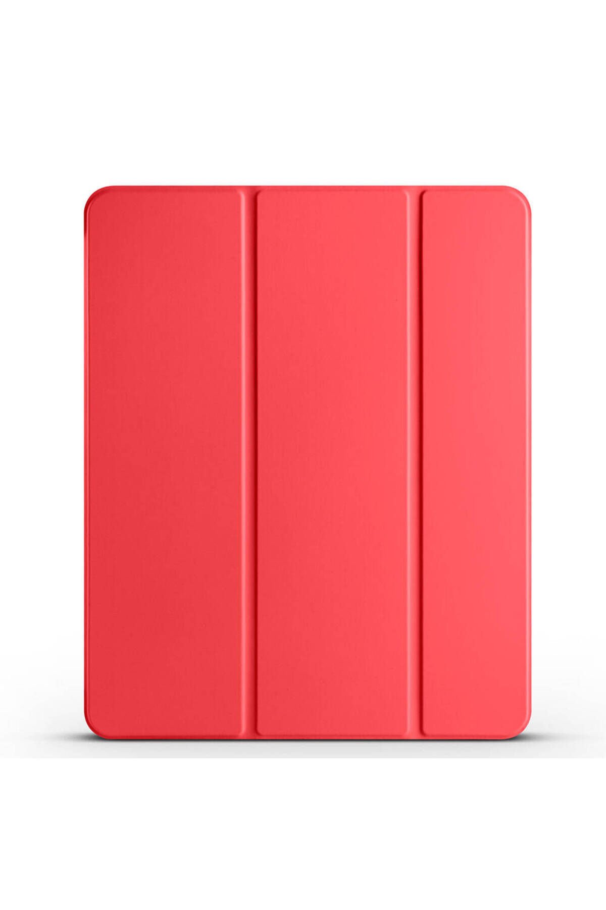 iPad Air 11 2025 M3 OMSY Smart Cover Kalem Bölmeli Standlı 1-1 Kılıf - Mor Mor