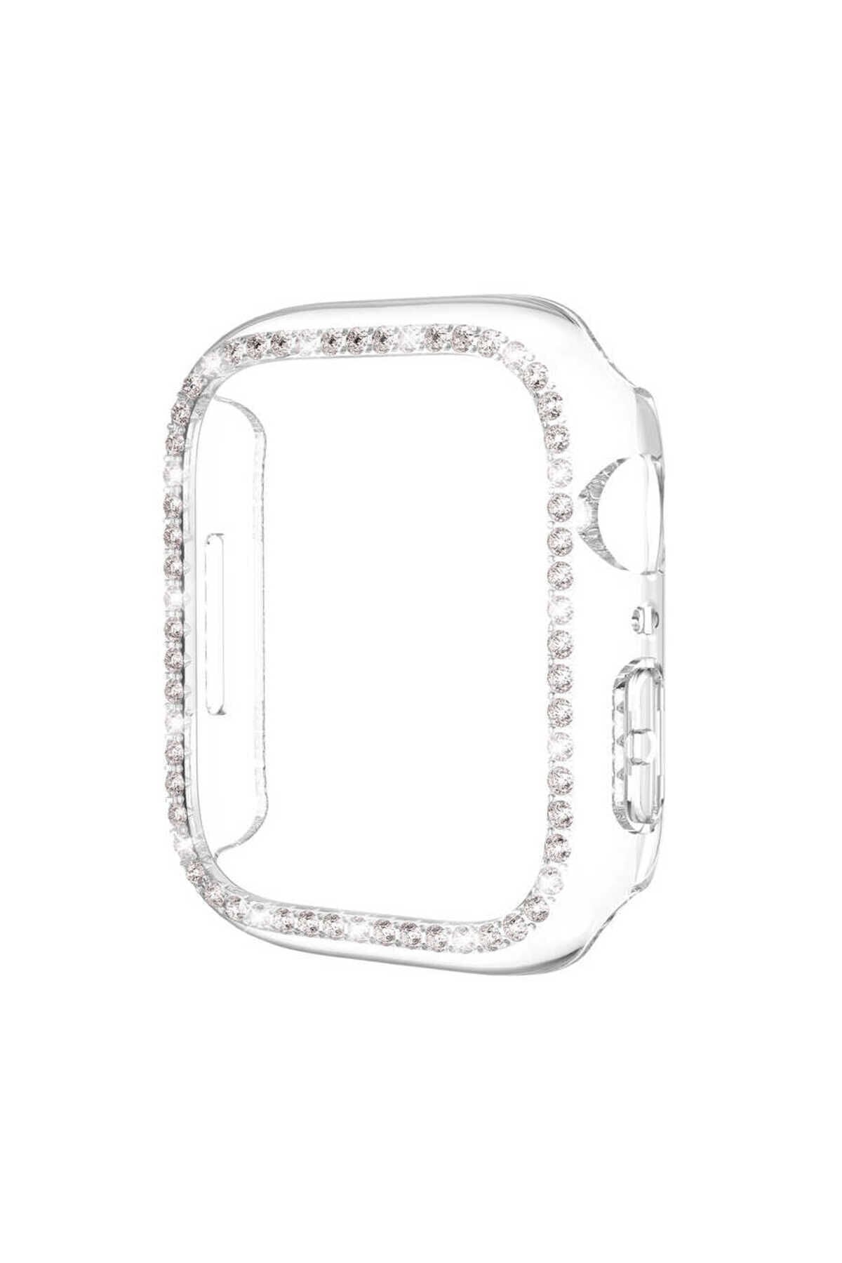 Watch 7 45mm BSAY Watch Gard 05 Sert PC Koruyucu - Gold Şeffaf