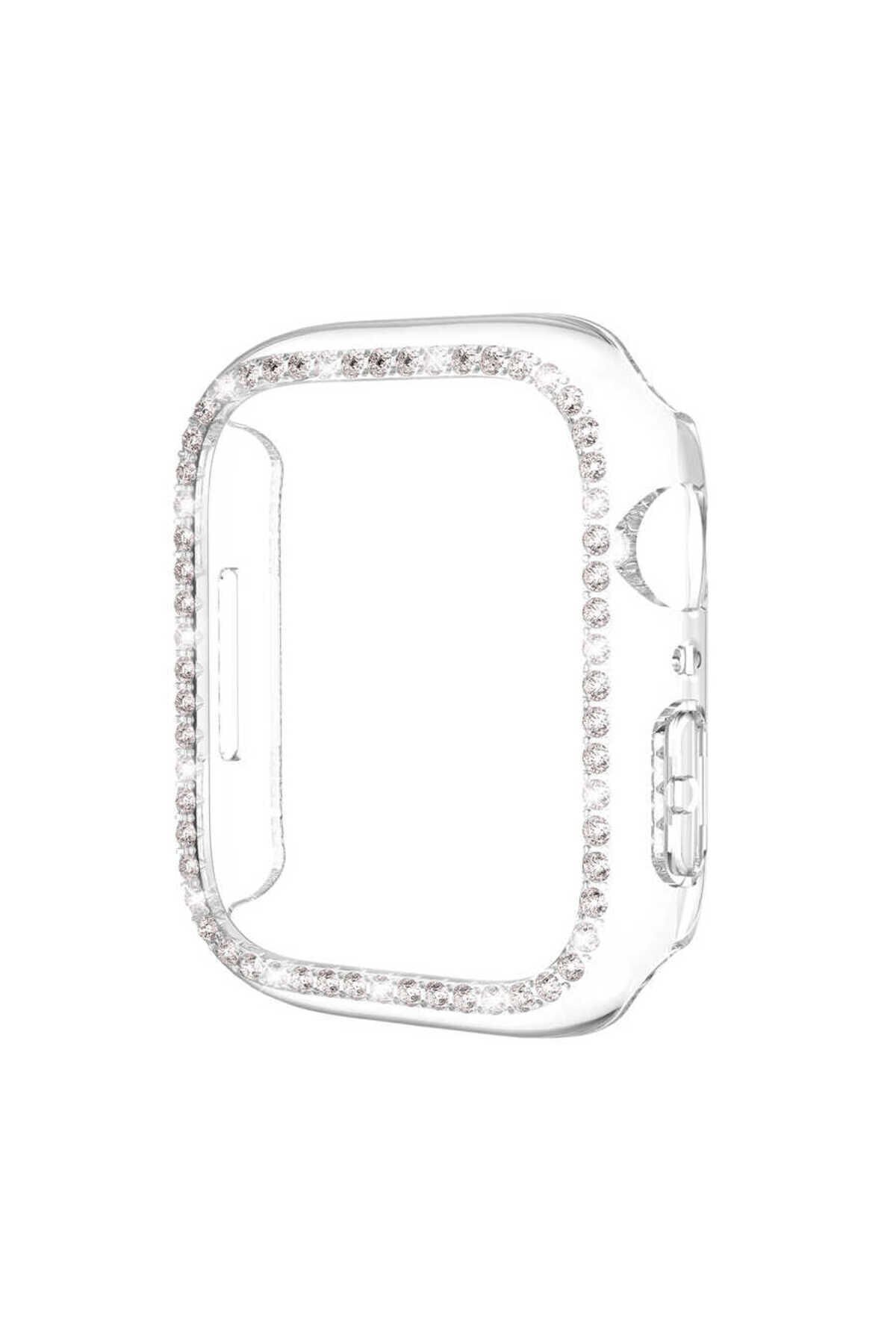 Watch 7 45mm BSAY Watch Gard 05 Sert PC Koruyucu - Gold Gümüş