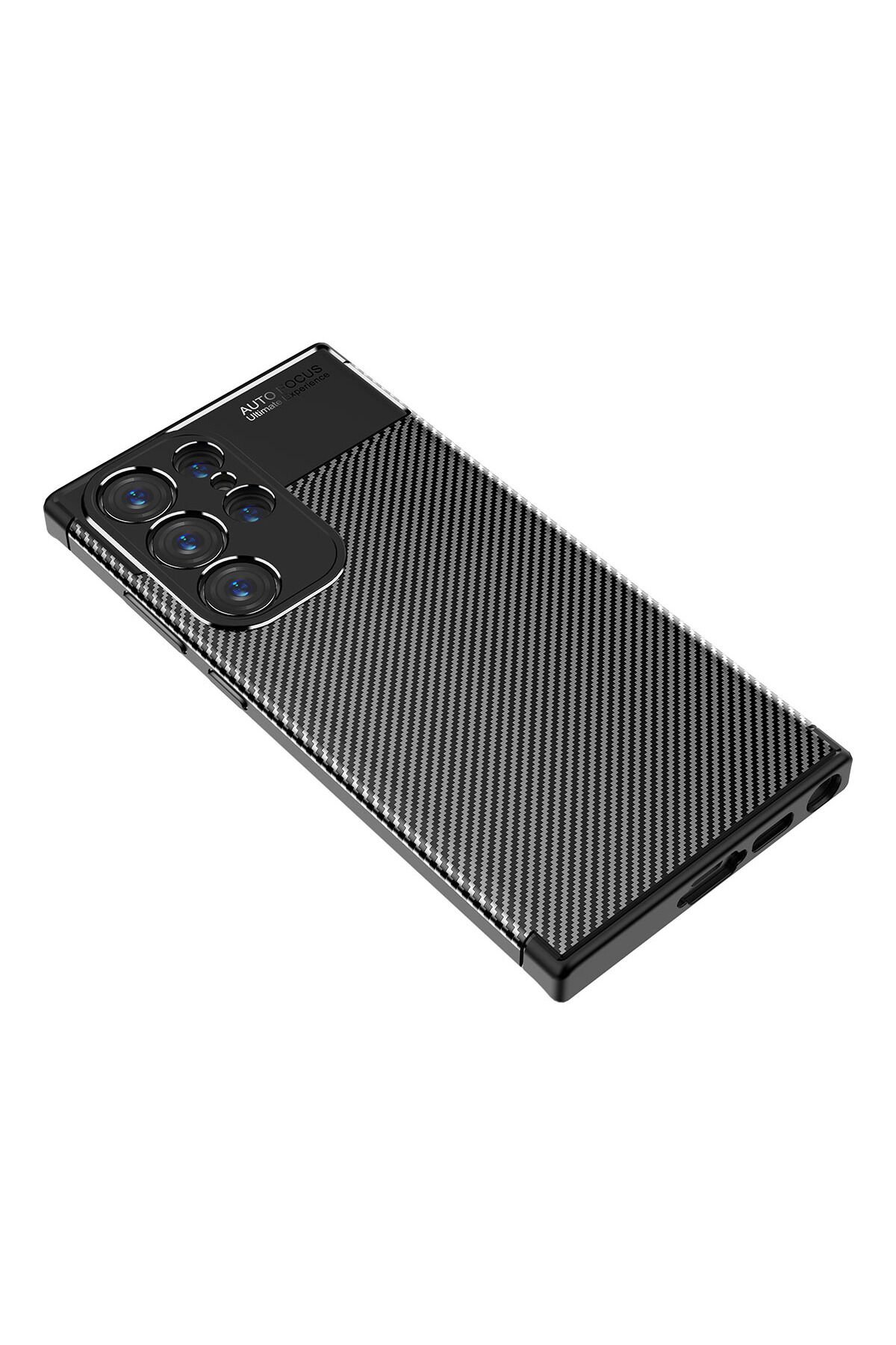 Galaxy S23 Ultra Uyumlu ZPRB Negro Silikon Kılıf-Lacivert Lacivert