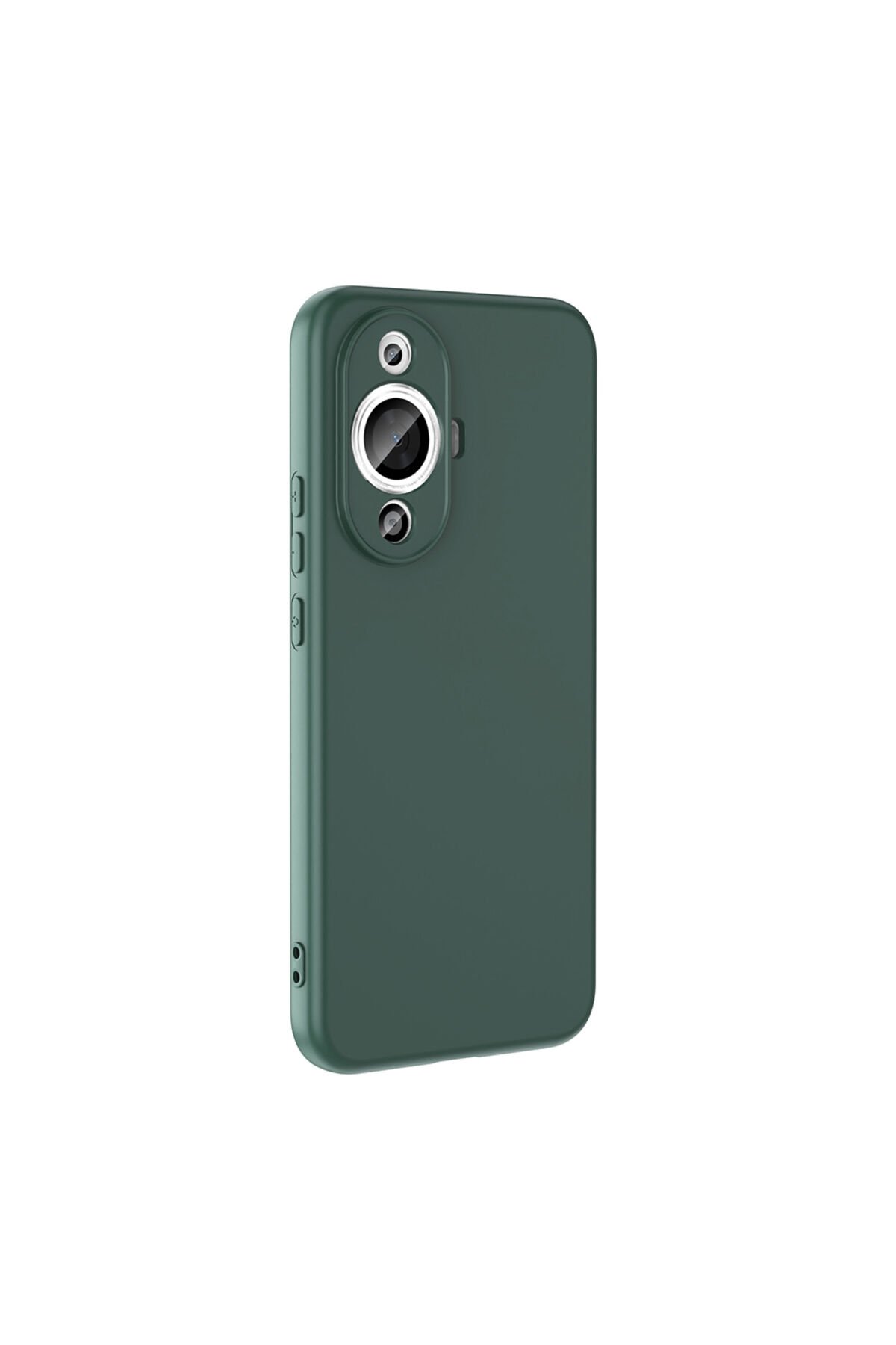 Huawei Nova 12S Uyumlu Kılıf BSAY Mara Lansman Kapak-Koyu Yeşil Koyu Yeşil