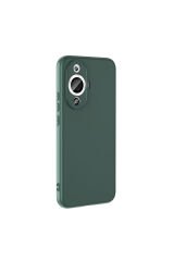 Huawei Nova 12S Uyumlu Kılıf BSAY Mara Lansman Kapak-Koyu Yeşil Lacivert