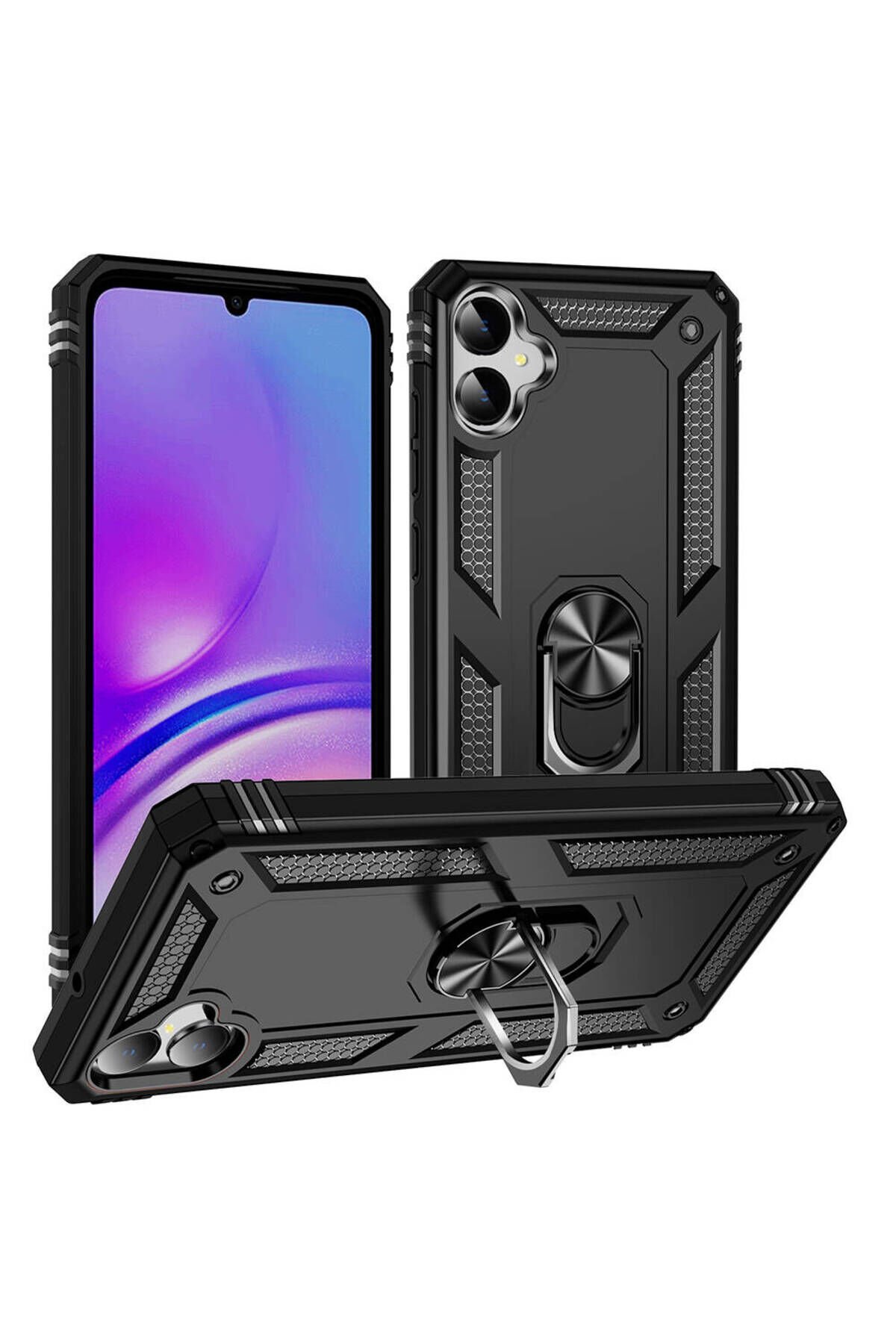 Galaxy A05 Kılıf BSAY Vega Kapak - Siyah Siyah