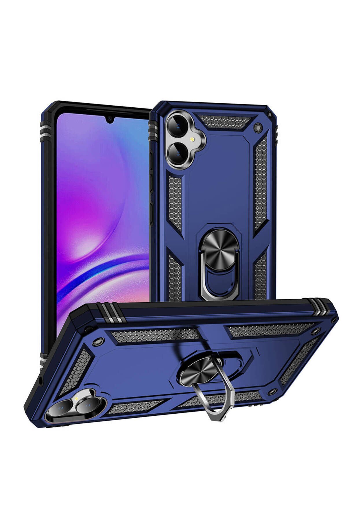 Galaxy A05 Kılıf BSAY Vega Kapak - Siyah Mavi