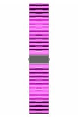 Gear S2 Uyumlu KRD-27 20mm BSAY Kordon-Mavi Siyah