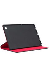 Lenovo Tab M8 Uyumlu BSAY Fest Dönebilen Standlı Kılıf-Siyah Gold