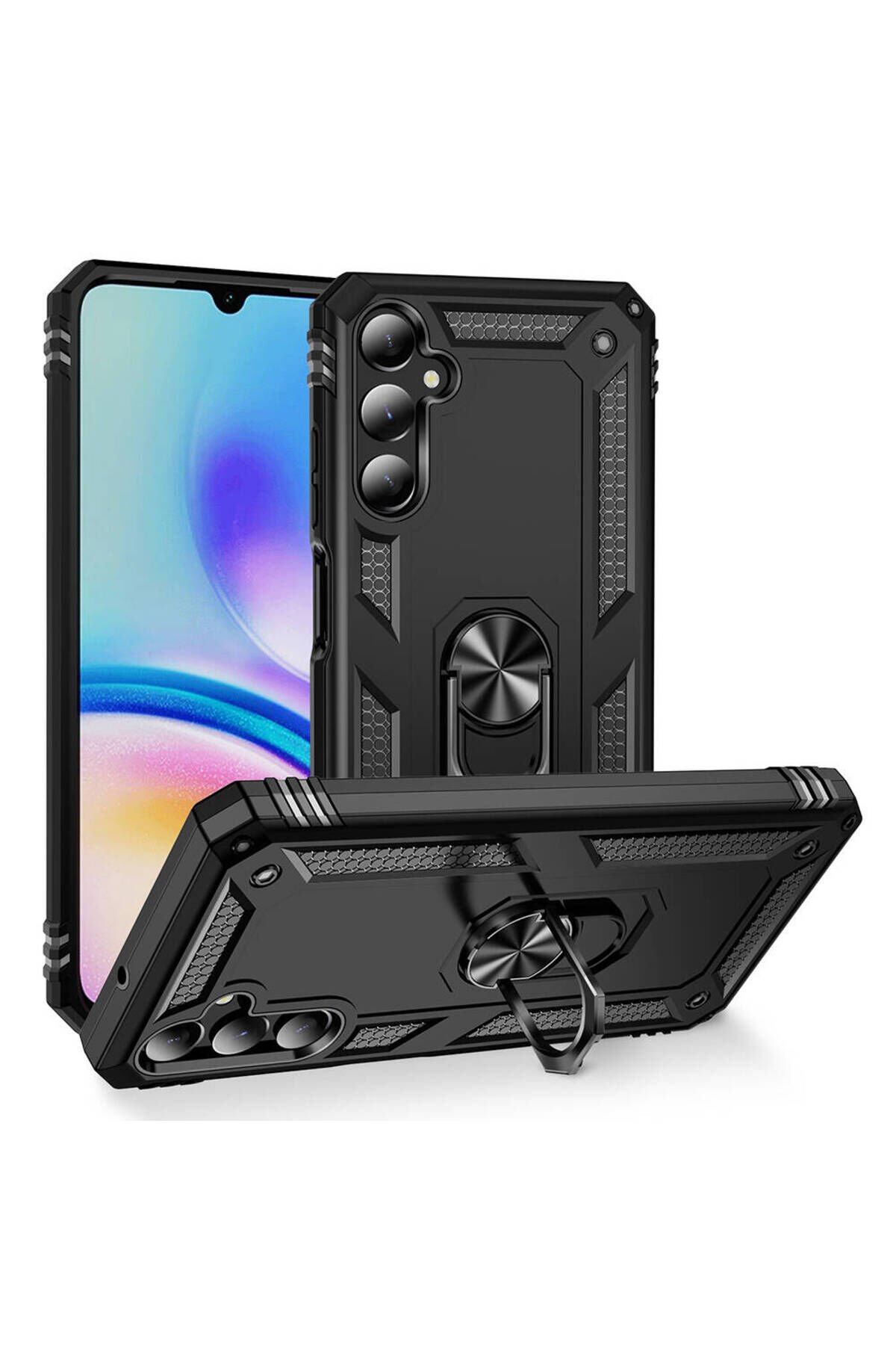 Galaxy A05S Kılıf BSAY Vega Kapak - Siyah Siyah