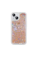 iPhone 15 Uyumlu BSAY Milce Kılıf-Pembe Gold