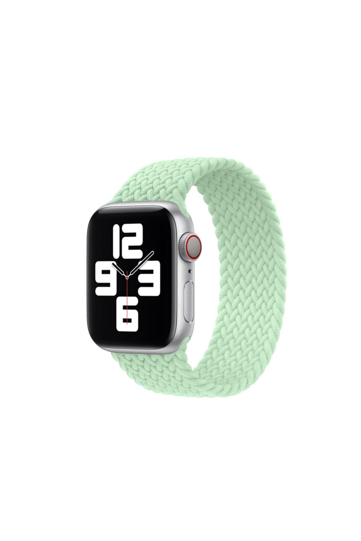 Apple Watch Ultra 49mm Uyumlu Kordon KRD-32 Large Strap Kayış, Açık Yeşil