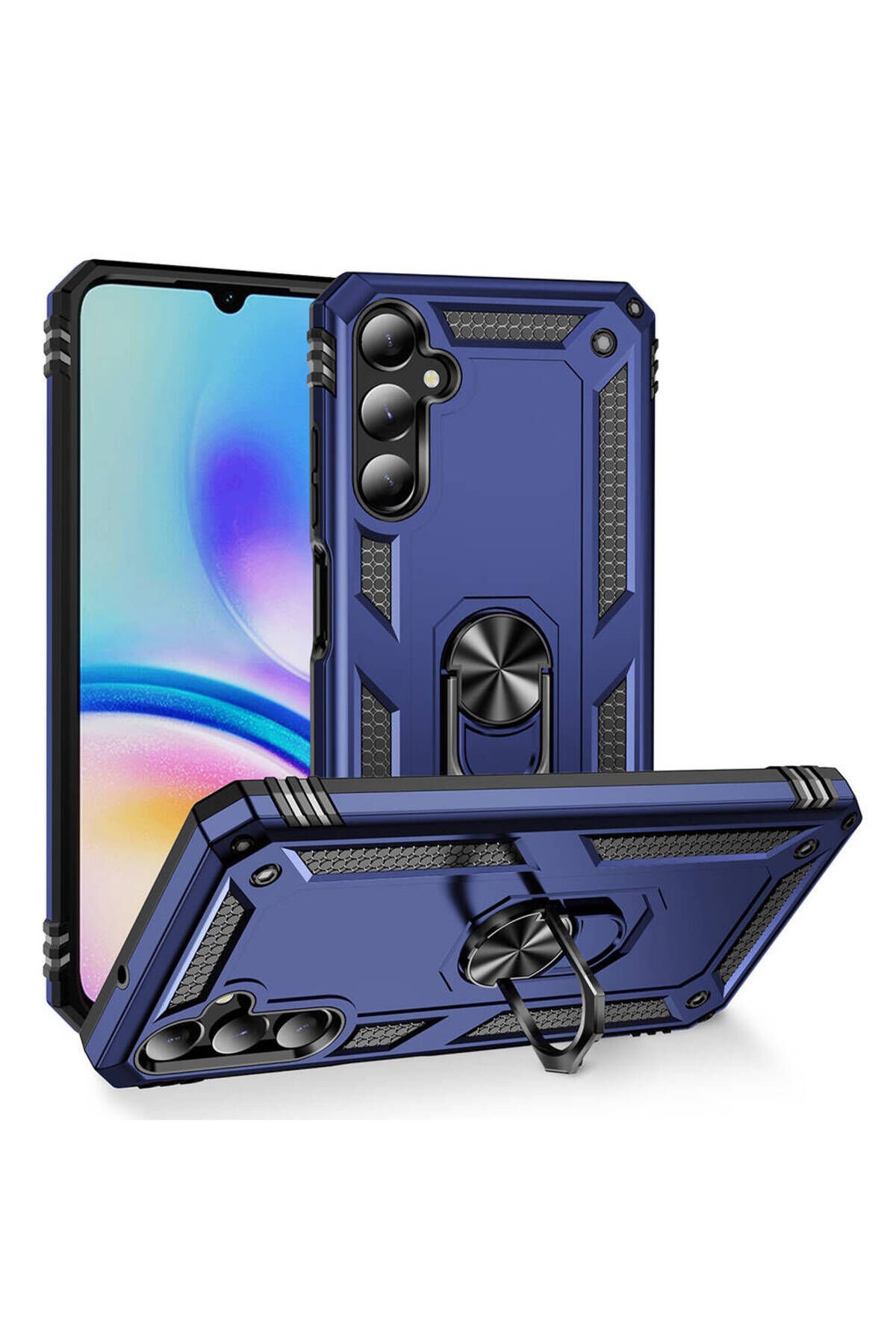 Galaxy A05S Kılıf BSAY Vega Kapak - Siyah Mavi